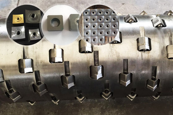 quality Twin Shaft Plastic Shredder Blades , CE Shredder Machine Blades factory